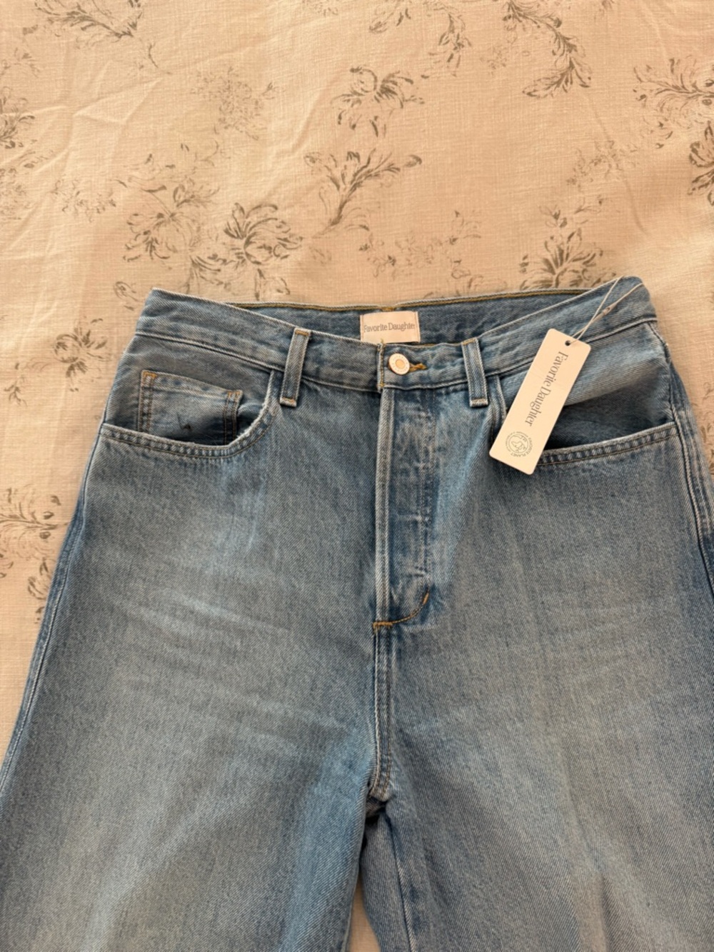 NWT Favorite Daughter- The Masha Super High Waist High Rise Jeans sz 27 - Picture 8 of 11